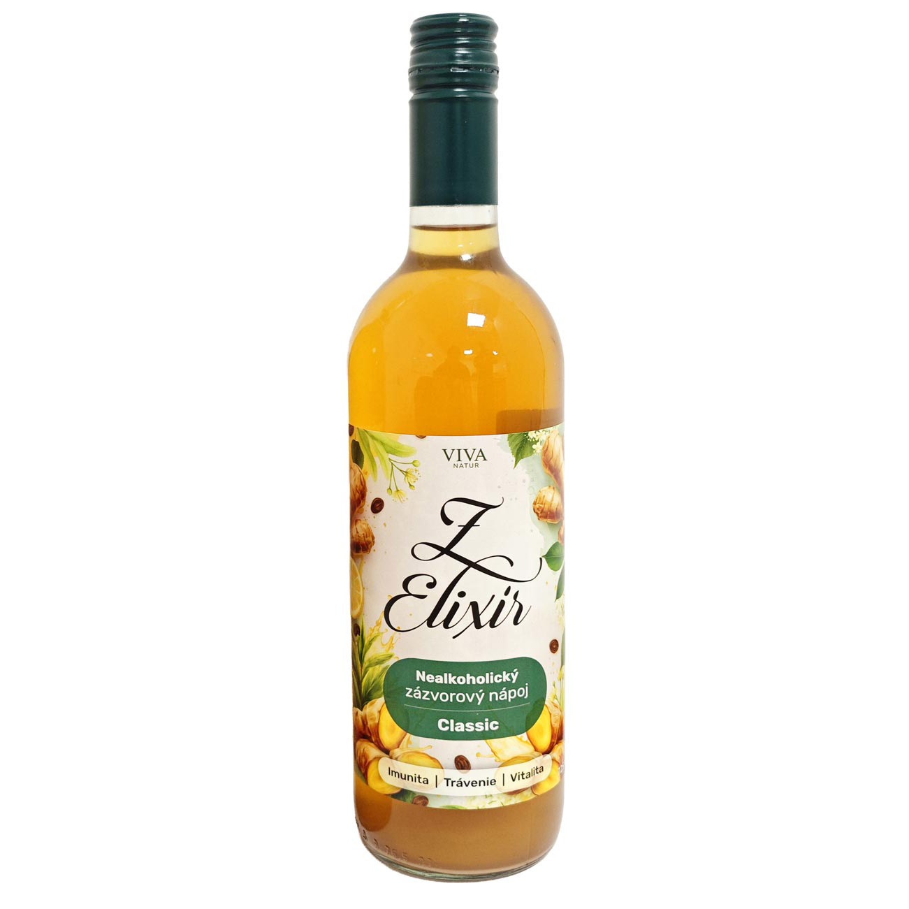 Zázvorovo-bylinkový nealkoholický nápoj - Elixír Z Classic